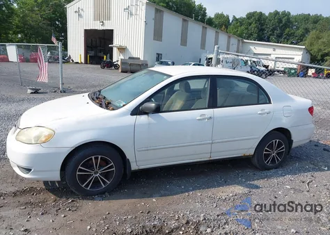 2003 Toyota Corolla Le из США, поврежденный, VIN 2T1BR32E03C008957